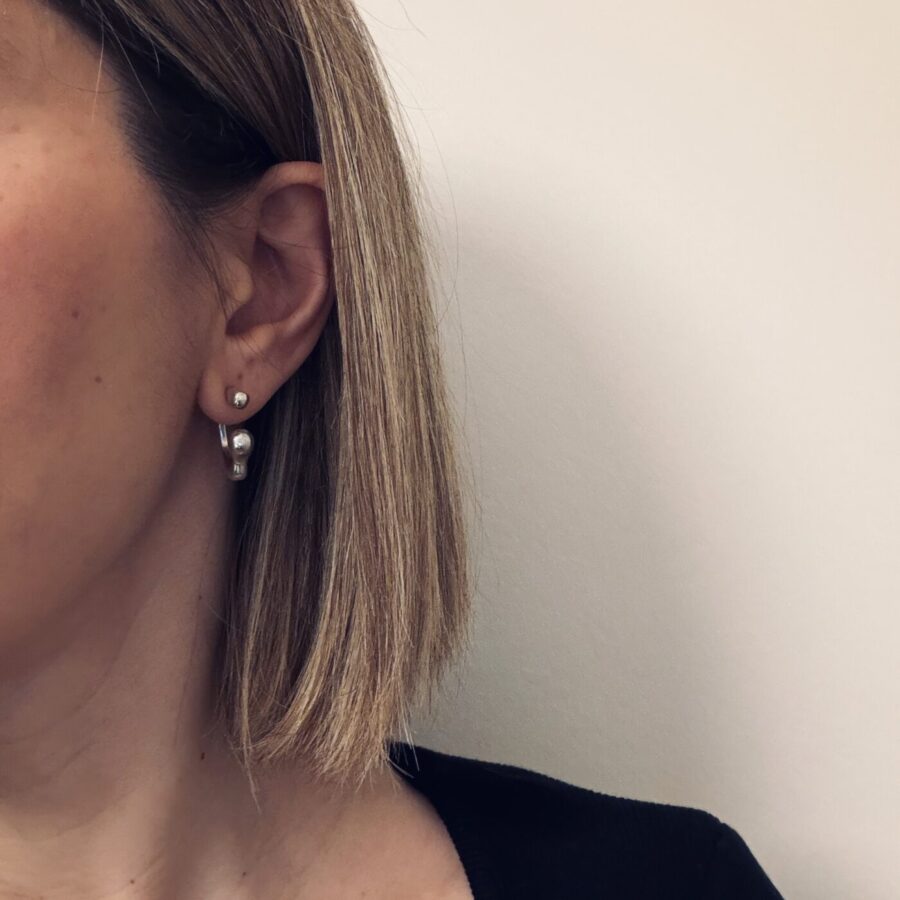 Drops Earrings - Ασημένια Σκουλαρίκια Drops από Ασήμι 925