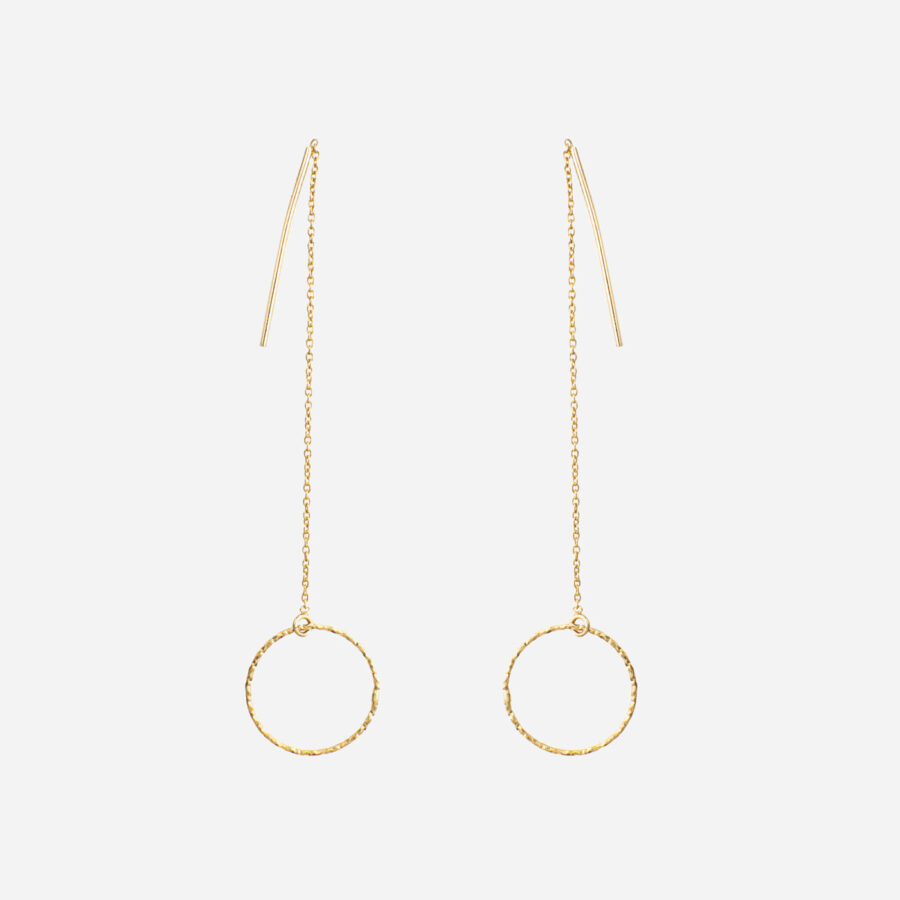 Circle Earrings Gold