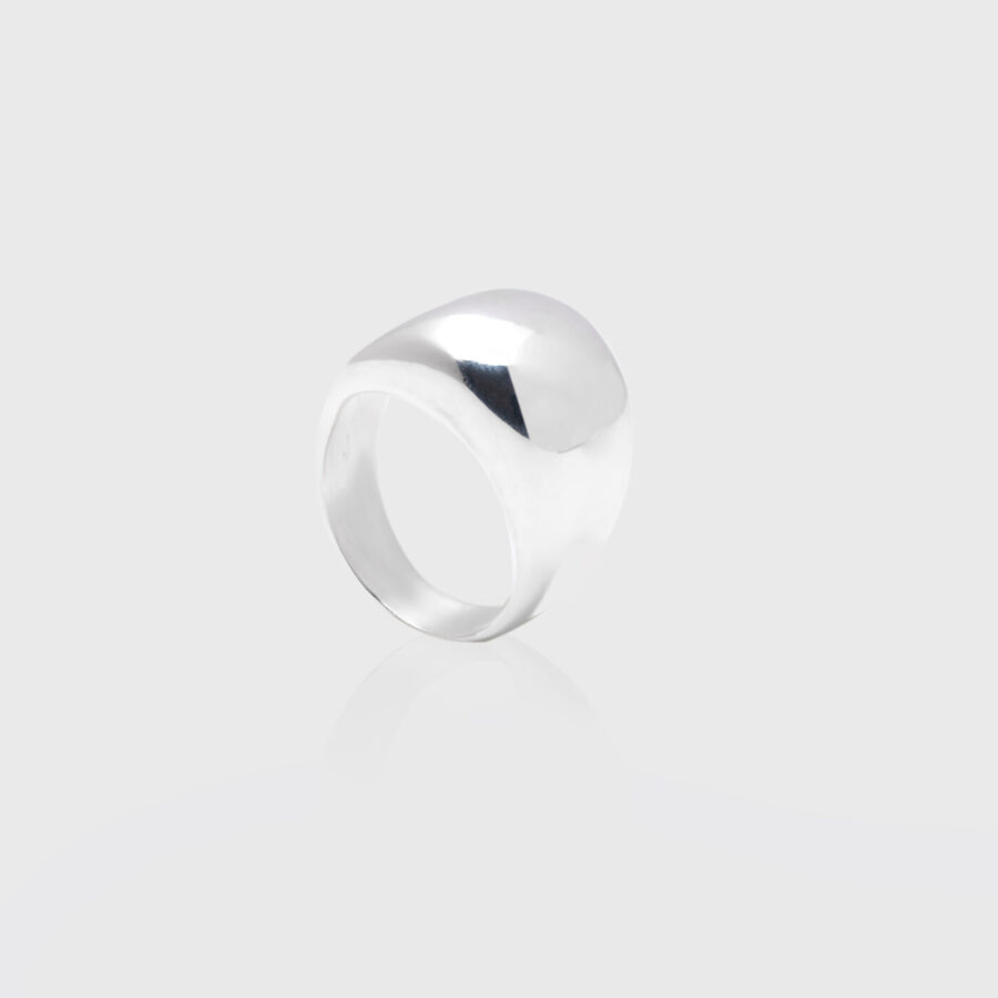 Ada Dome Ring - Mπουλ Δαχτυλίδι Ασήμι 925