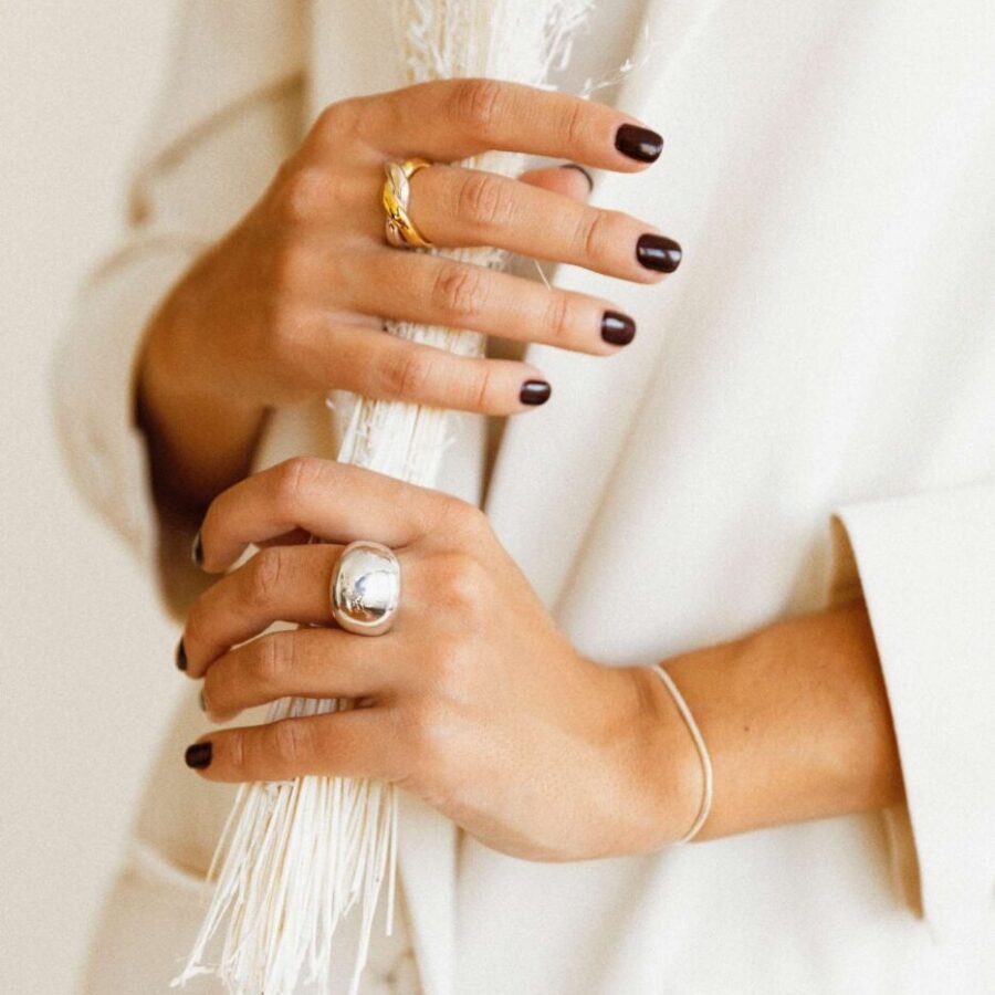 Odette Ring - Chunky Δαχτυλίδι Dome