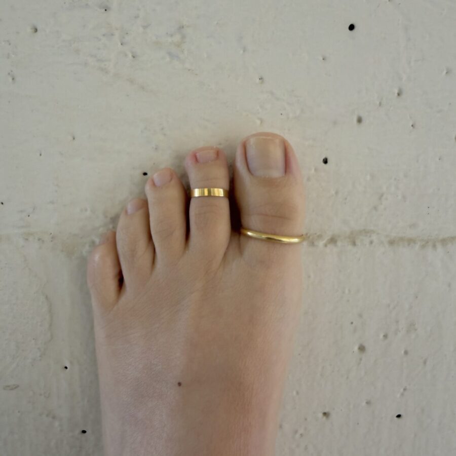 Gold Toe Rings SET - Σετ Χρυσών Δαχτυλιδιών ποδιού