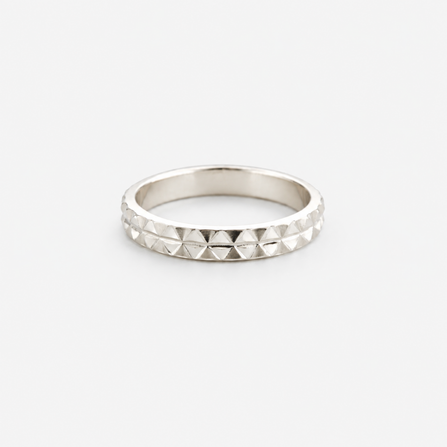 Unisex Band Ring - Γεωμετρικό Δαχτυλίδι Βέρα