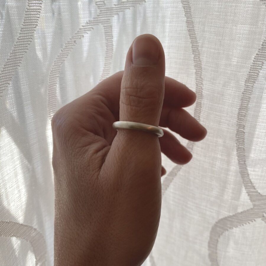 Chunky Band Ring 3mm Matte - Δαχτυλίδι βέρα 3mm Ματ