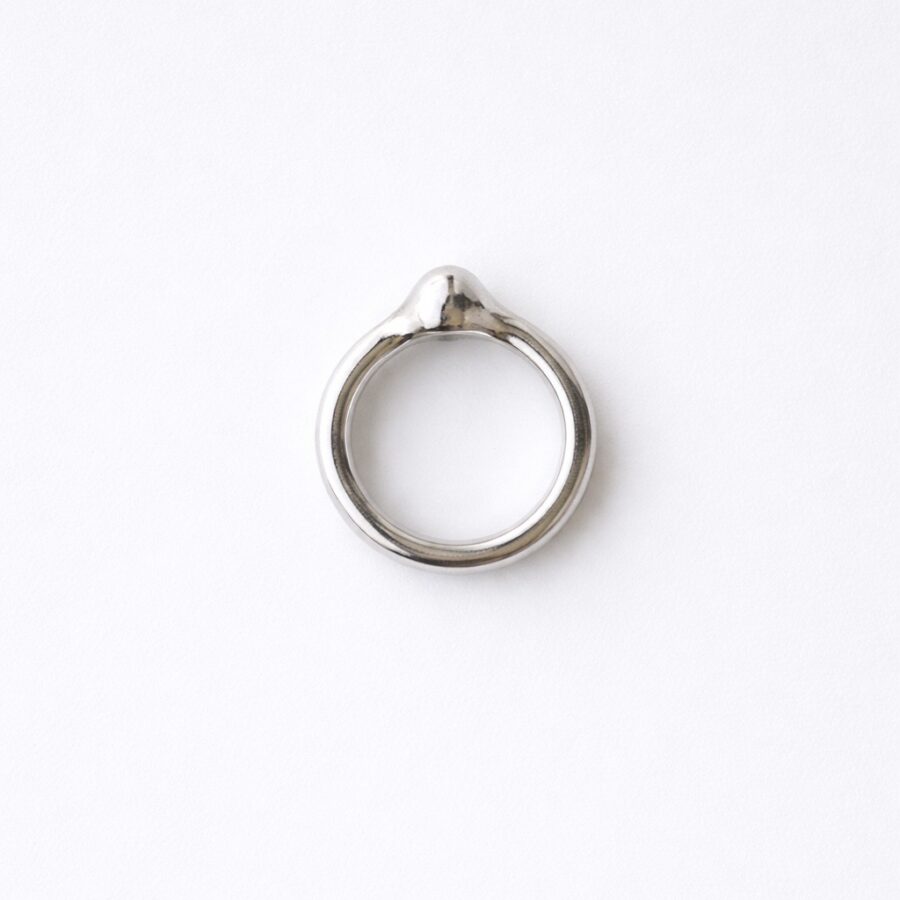 Bead Ring Sterling Silver 925 - Chunky Δαχτυλίδι Ασήμι 925