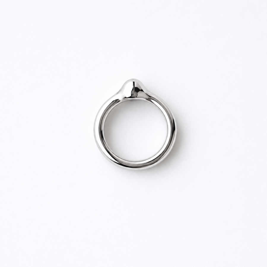 Bead Ring - Chunky Δαχτυλίδι Ασήμι 925