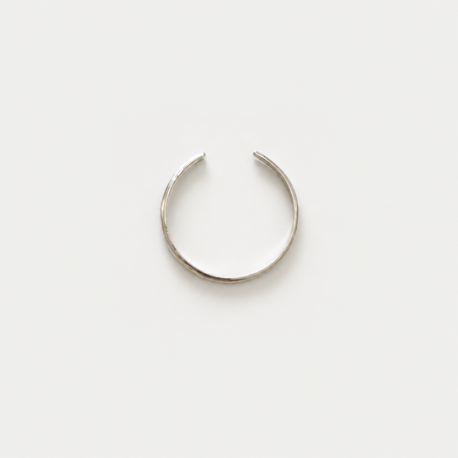 Big Toe Ring / Σφυρήλατο Δαχτυλίδι ποδιού, Ασήμι 925