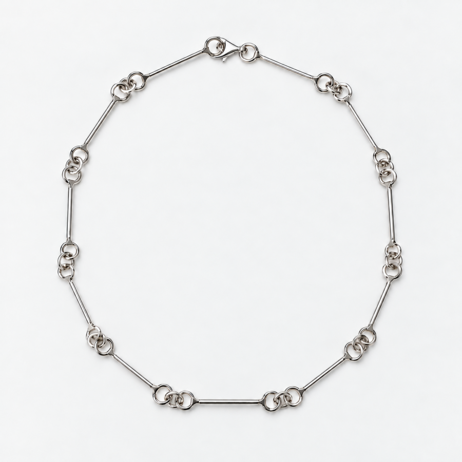 Aurora Fine Necklace - Χειροποίητο Κολιέ Αλυσίδα 925