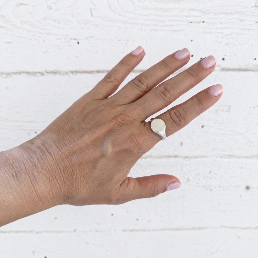 Classic Signet Ring  - Ασήμι 925