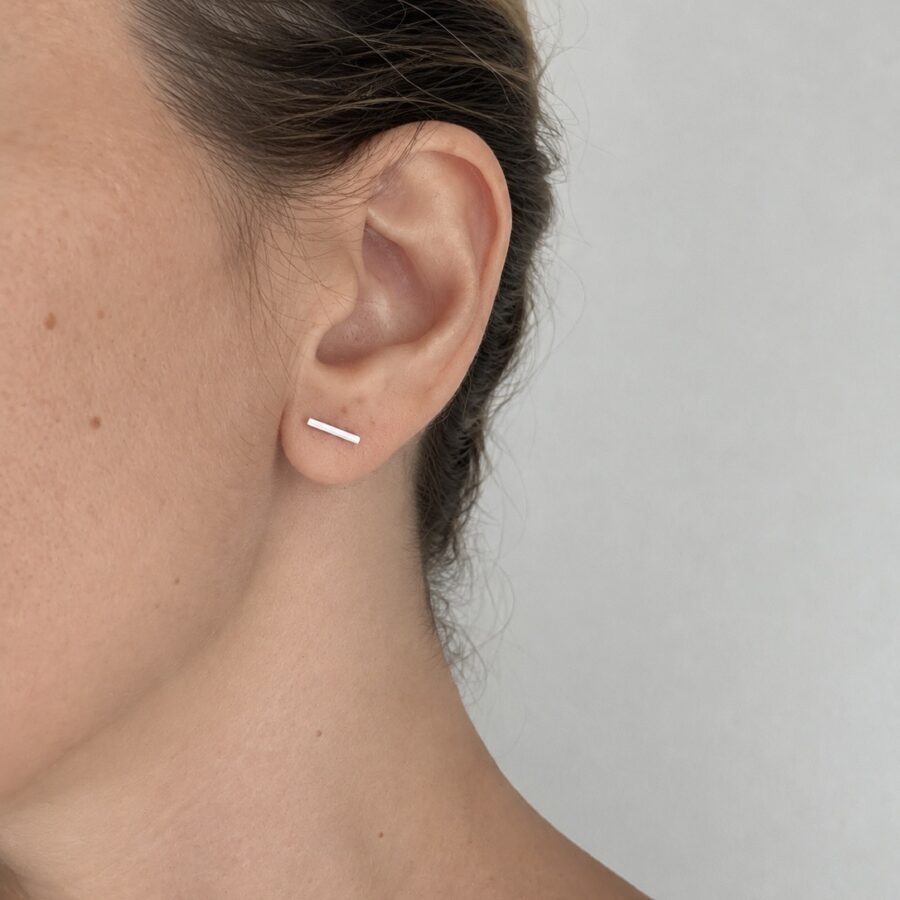 Bar Earrings - Σκουλαρίκια Ασήμι 925