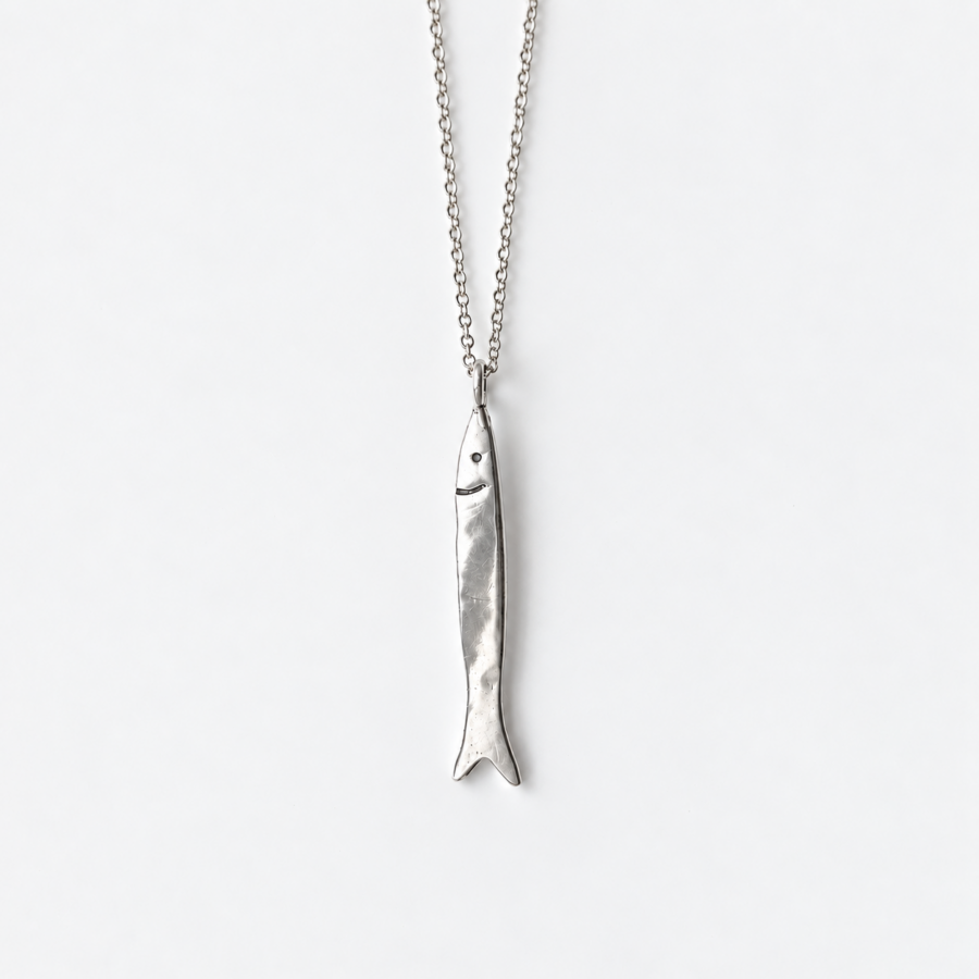 Anchovy necklace / Κολιέ Γαύρος 925