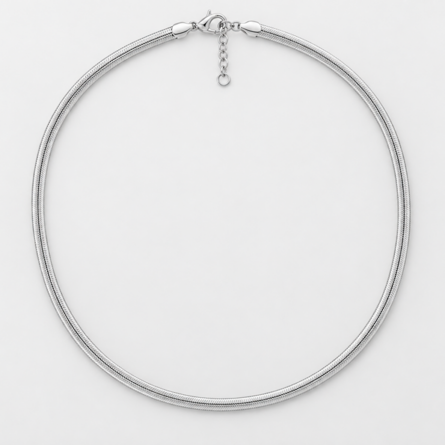 Snake Chain Necklace - Ασήμι 925