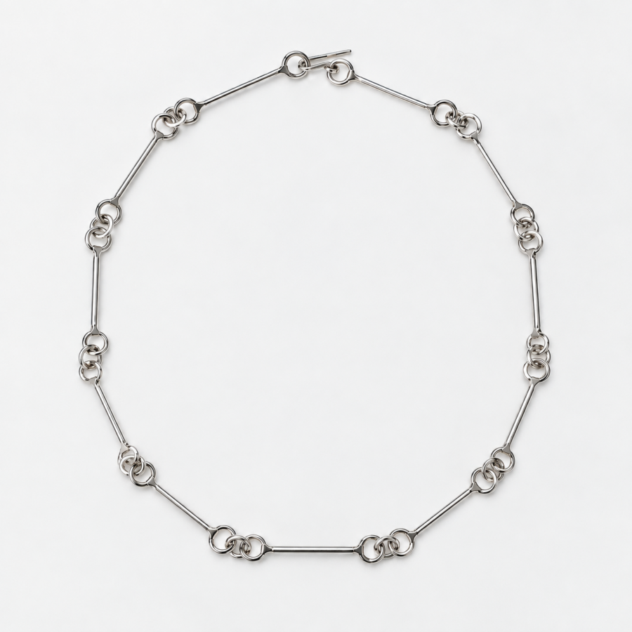Aurora Fine Necklace - Χειροποίητο Κολιέ Αλυσίδα 925