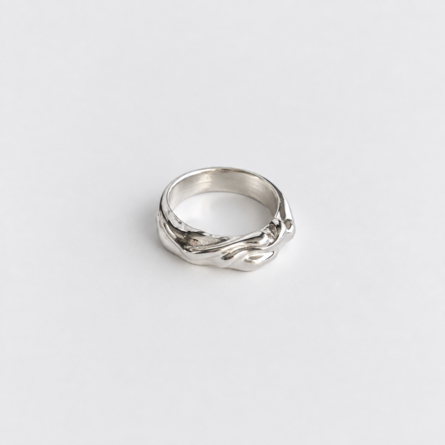 Lava Ring  - Ασήμι 925